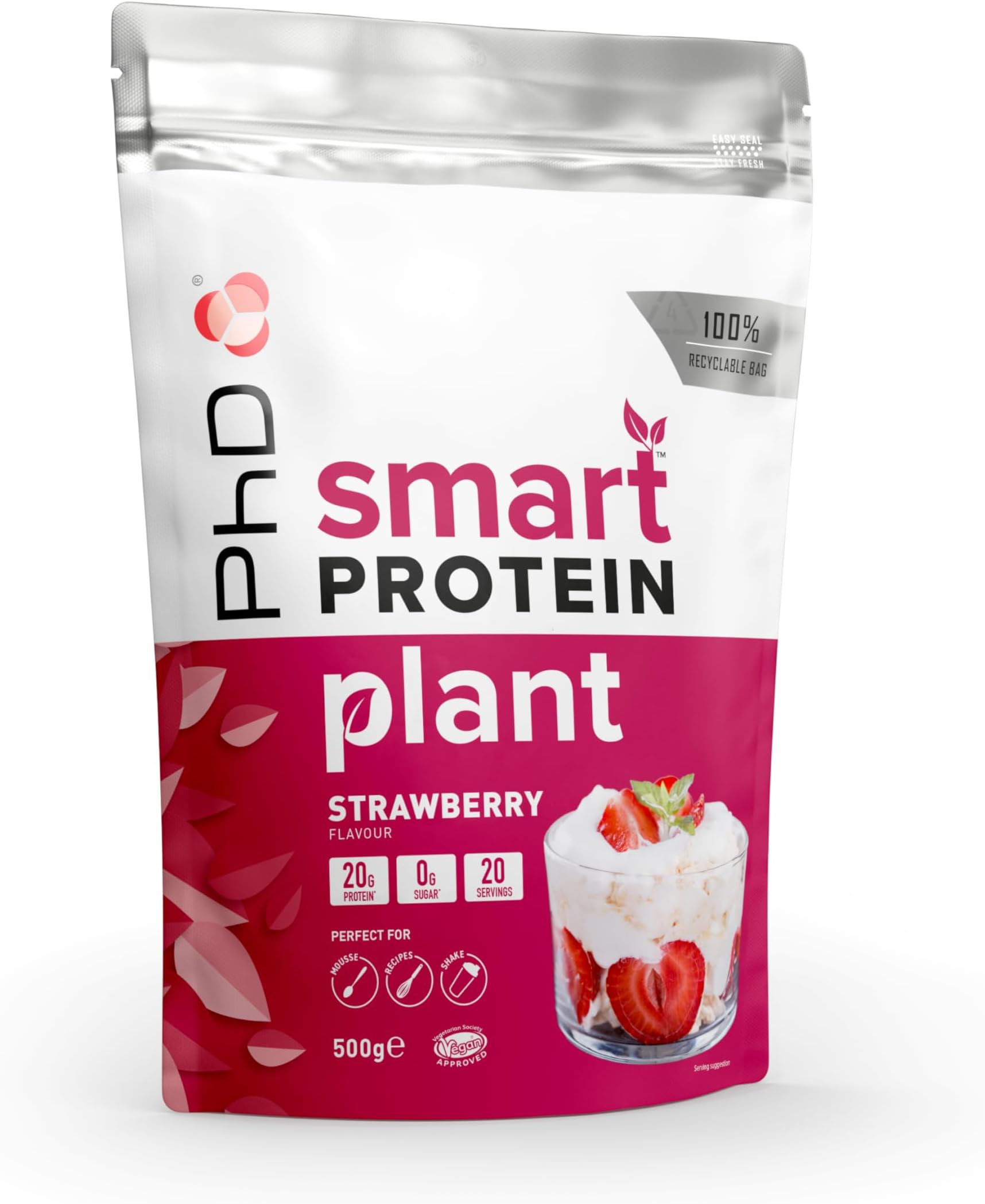 Smart Plant, high Protein Vegan shake, ideal for Shakes, Baking and deserts, 500g