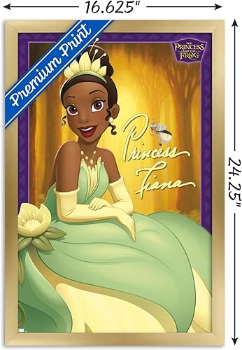 Miniatura 9 de Trends International Disney The Princess And The Frog - Princess Tiana Wall Poster, 14.72" x 22.37", Bronze Framed Version