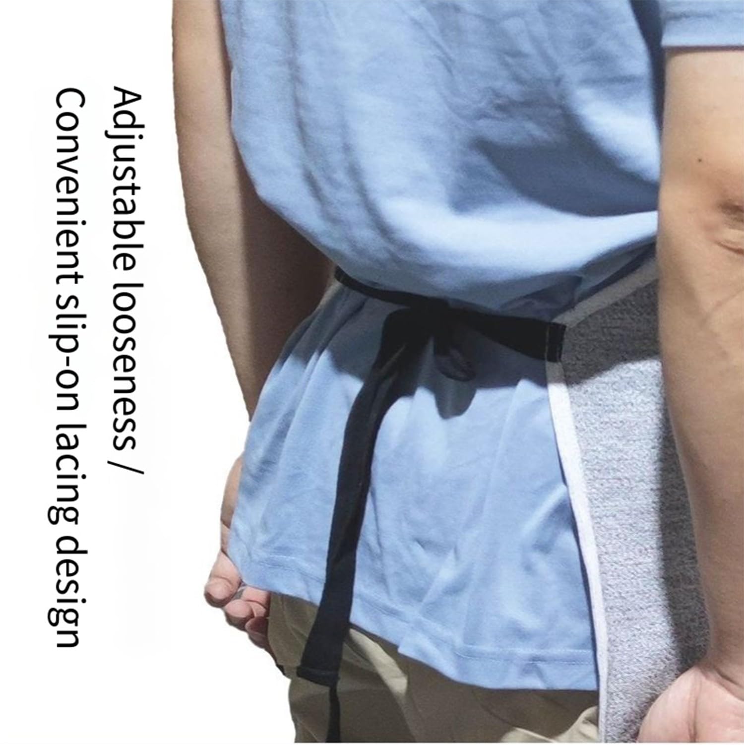 BLUEZY Grembiule Grembiule di Protezione di Sicurezza da Macellaio, Resistente al Taglio E alle Coltellate, Sicuro E Durevole, Maglia Antitaglio per Uomini E Donne A