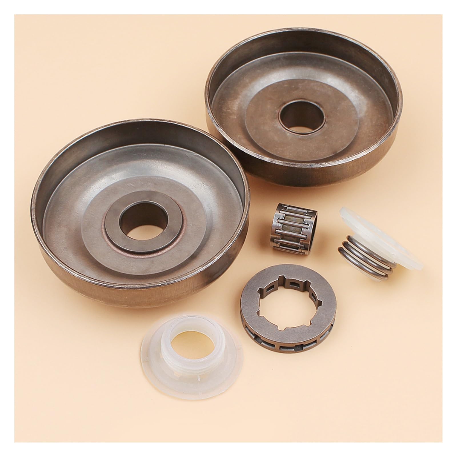 325 "7T tambor de embrague piñón llanta tornillo sin fin engranaje cojinete Kit apto for H 340 345 346XP 350 351 353 445 450 E piezas de motosierra