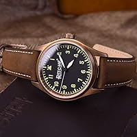 Vista 2 de Ritche - Correa de reloj de cuero de liberación rápida, 18, 19, 20, 21, 22, 23 y 24mm