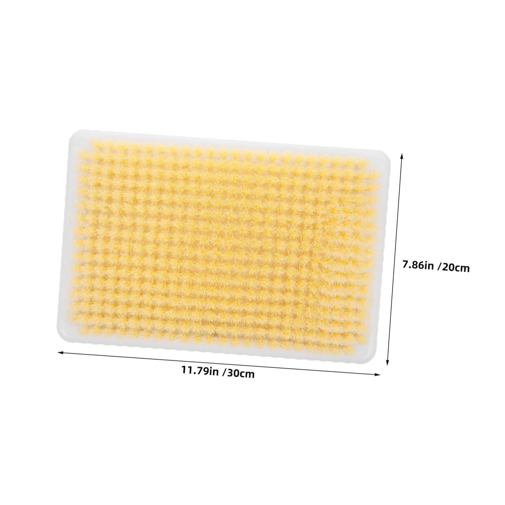 MAGICLULU 2 Stück Wandmontierter Rückenschrubber mit Massagefunktion Peelingbürste mit Weichen Borsten für Dusche und Spa Selbstreinigend Langlebig für Ganze Körperpflege