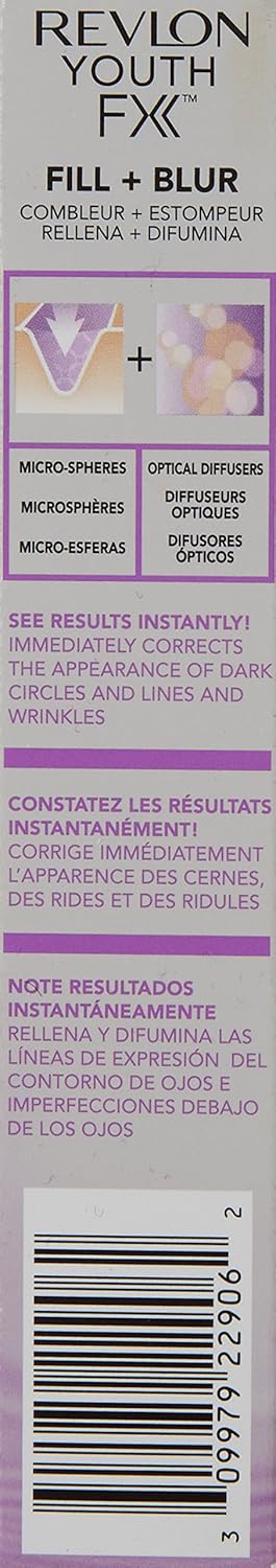 Revlon Youth Fx Fill + Blur Concealer, Deep, 0.11 Fluid Ounce #06 Deep 0.11 Ounce (Pack of 1)