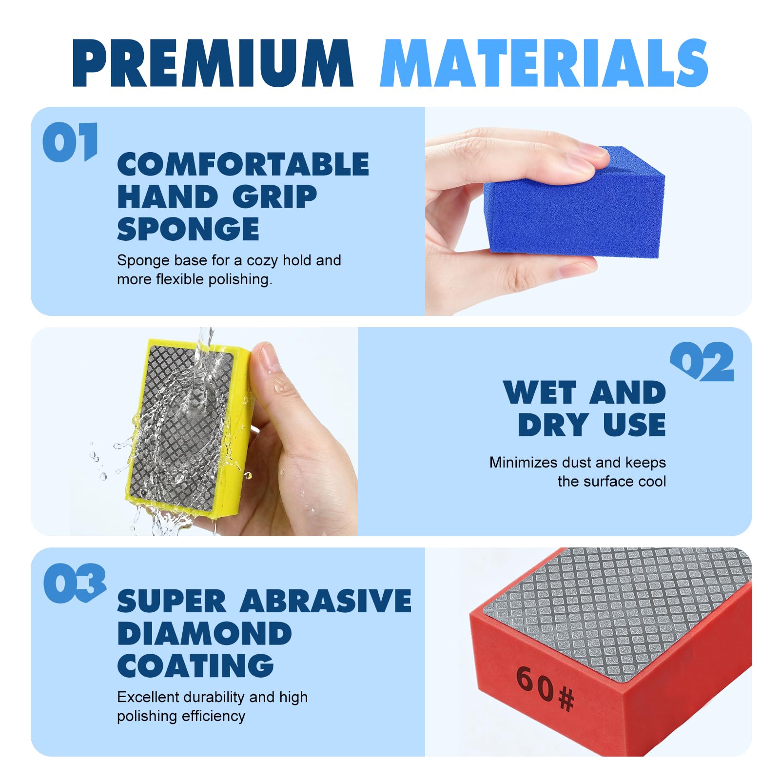 Diamond Polishing Pads - Smooth Stone & Tile -3