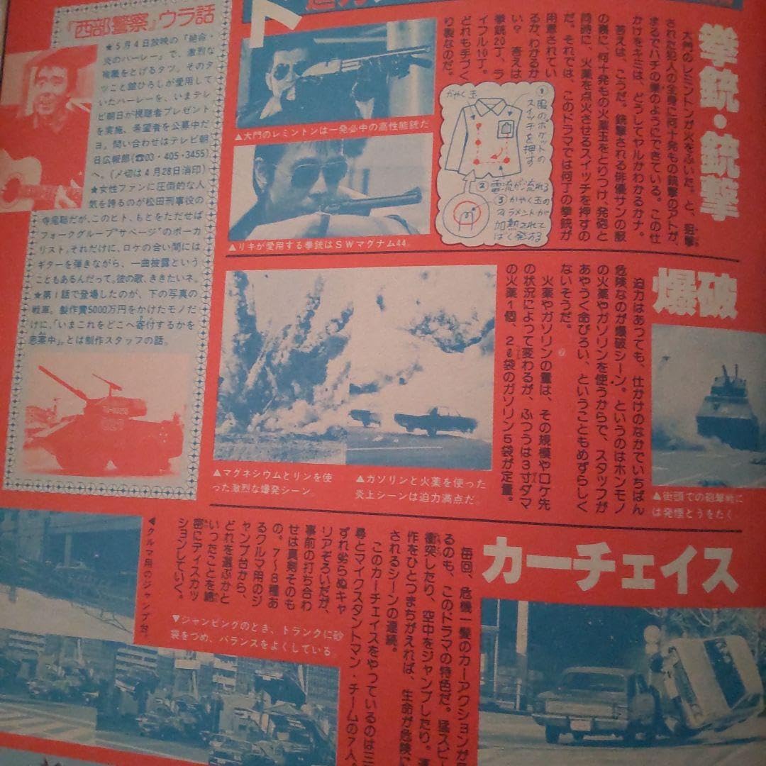 Amazon.co.jp: 西部警察 舘ひろし 寺尾聰 石原裕次郎 刑事グラフ
