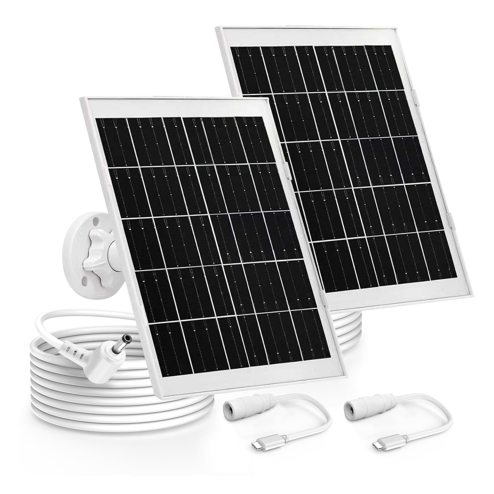 Chargeur de panneau solaire Ring 8W lot de 2 pour Stick Up et Spotlight Cam Pro