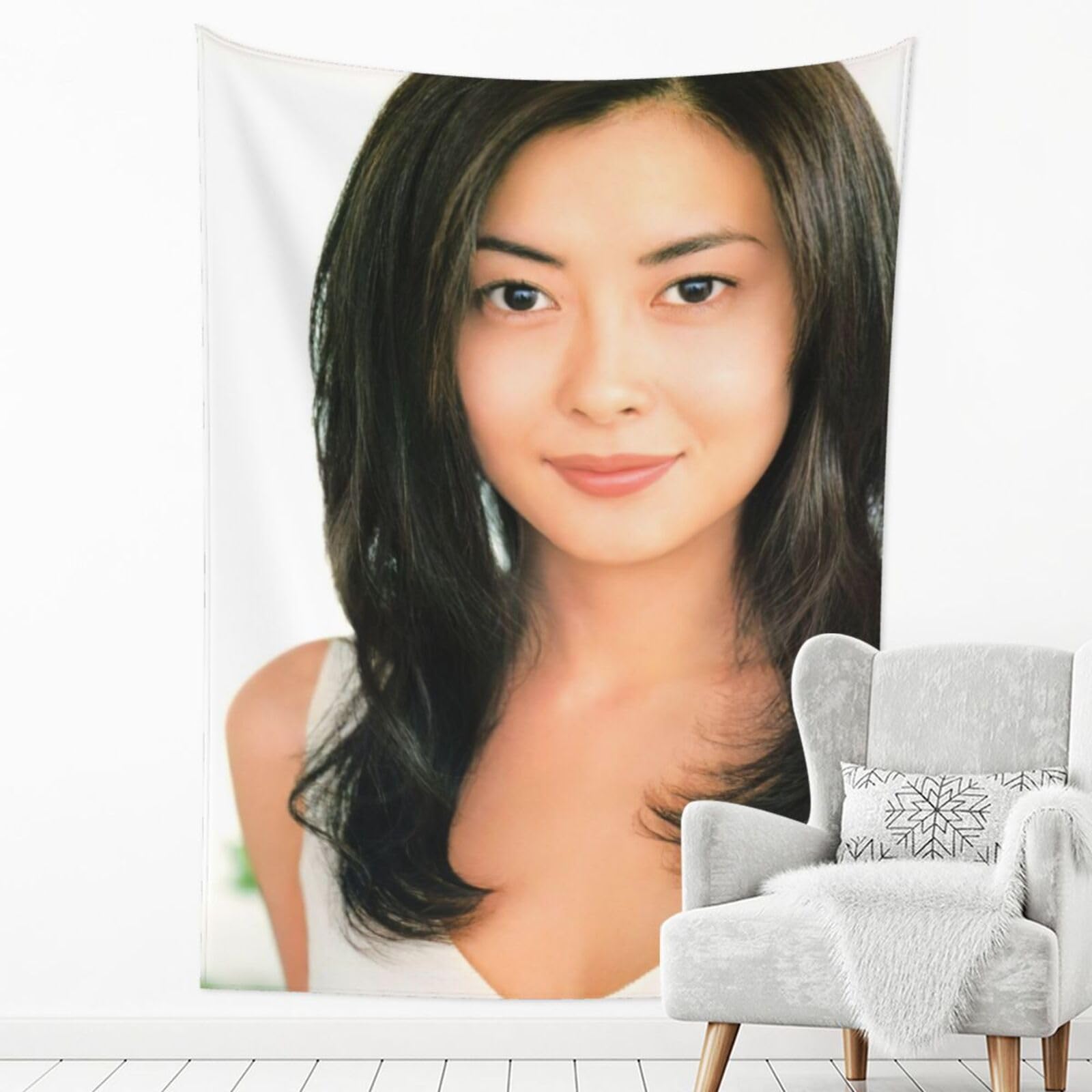 Amazon.co.jp: 中山美穂 タペストリー おしゃれ インテリア 壁掛け 多