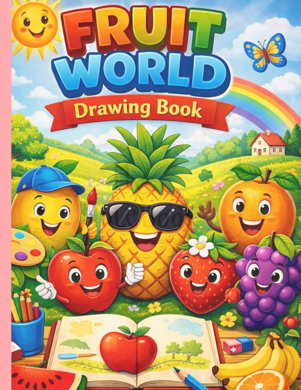Fruit World Drawing Book