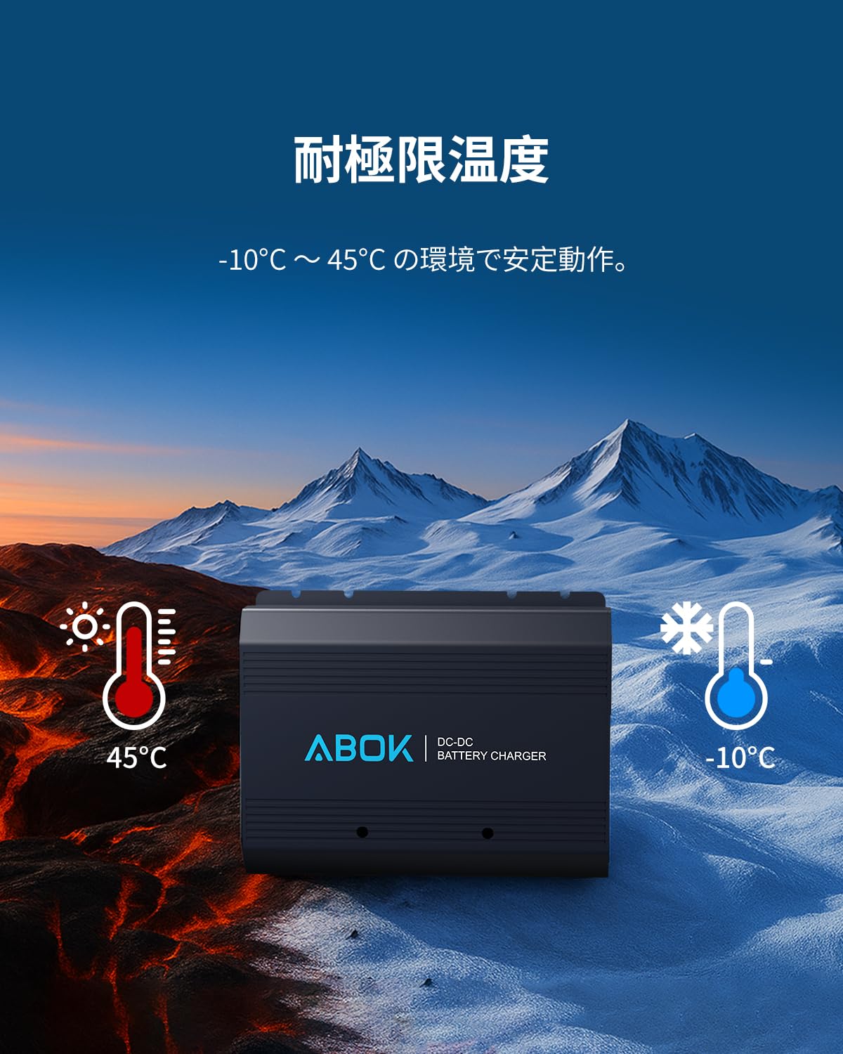 Amazon.co.jp: ABOK Acs500 500W Alternator Charger オルタネーター