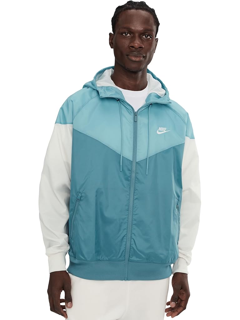 Blue Nike Sportswear Windrunner Hooded Jacket