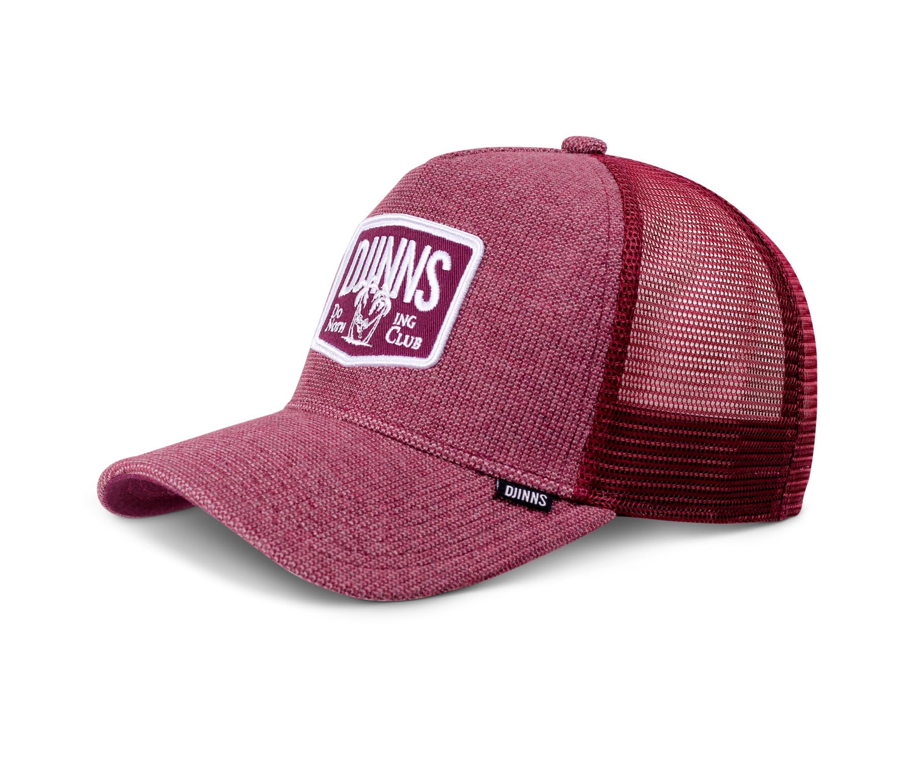 Djinns DNC Wafflemelange Wine Adjustable HFT Trucker Cap