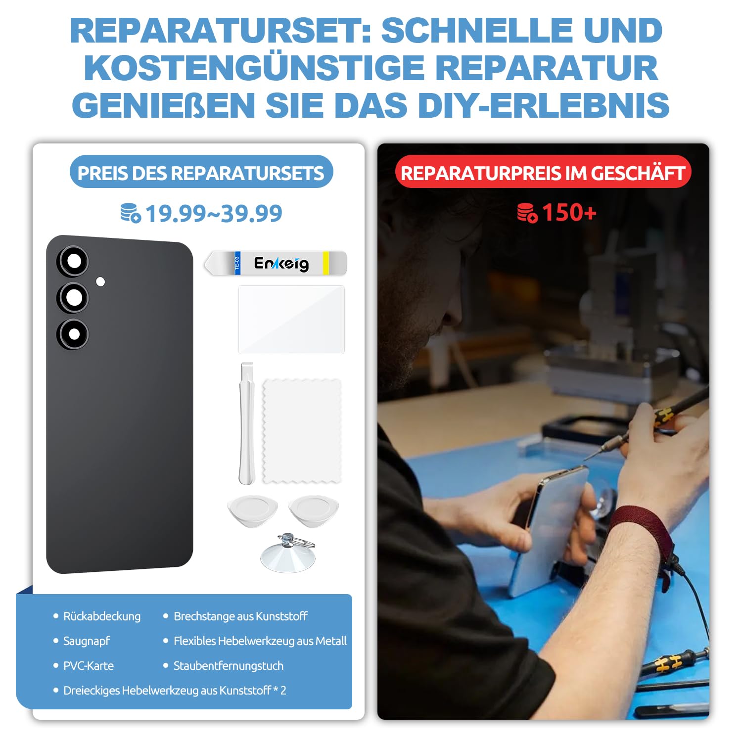 Backcover Glas für Samsung Galaxy S24 FE S721, Schwarz