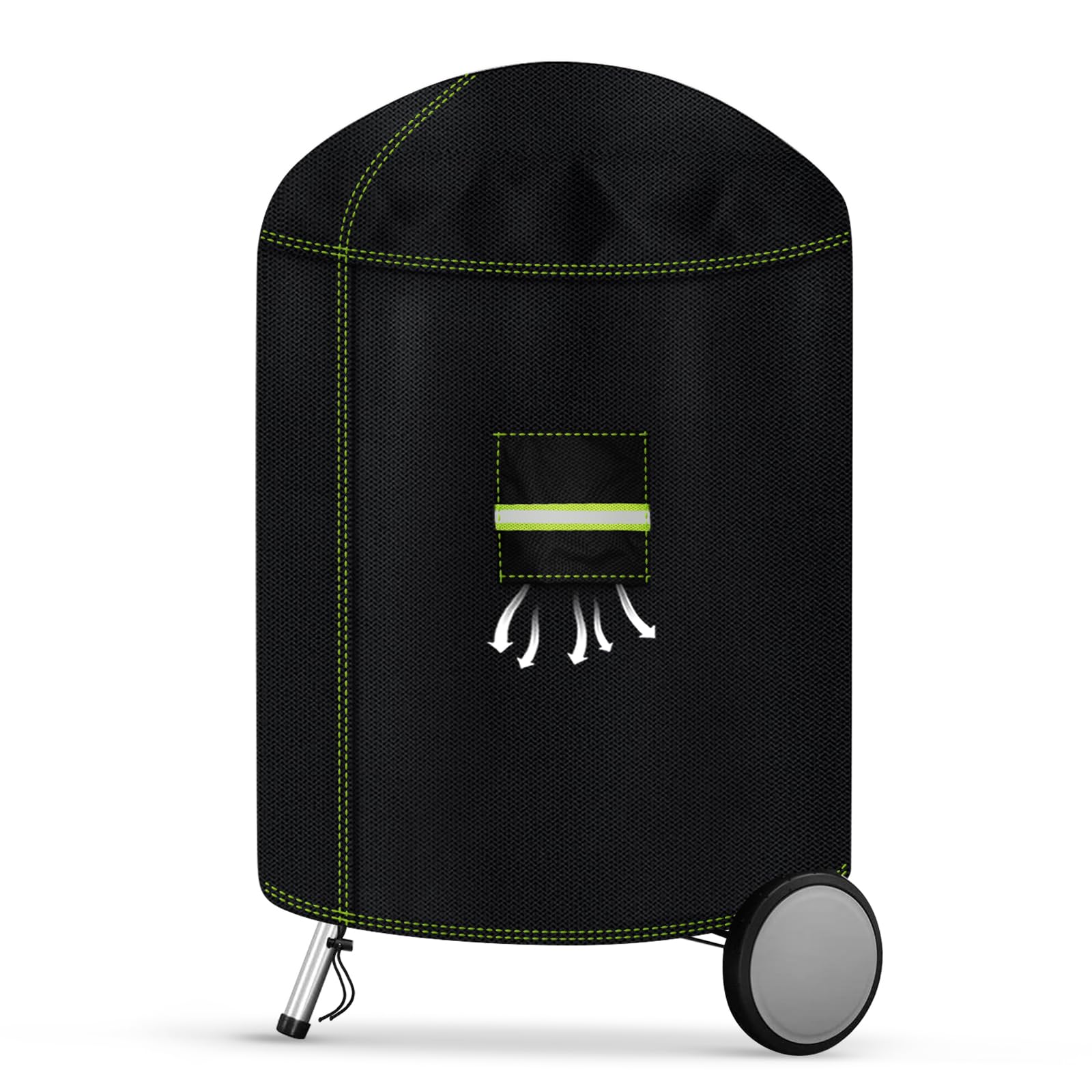 VDISRR Funda Barbacoa Exterior Impermeable, 600D Oxford Funda BBQ Exterior 152 * 71 * 117cm Funda Protectora para Barbacoa Anti-Viento/Agua/UV/Resistente al Desgarro — view 9