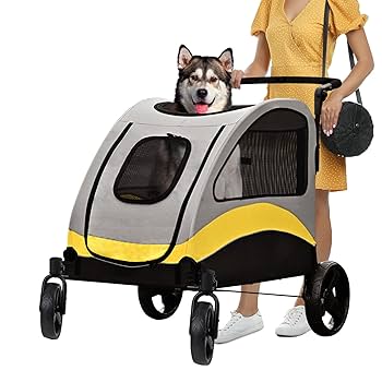 BingoPaw ペットカート 中型犬 大型犬 カート バギー 多頭 ドッグカー Amazon.co.jp: BingoPaw ペットカート 中型犬 大型犬 カート