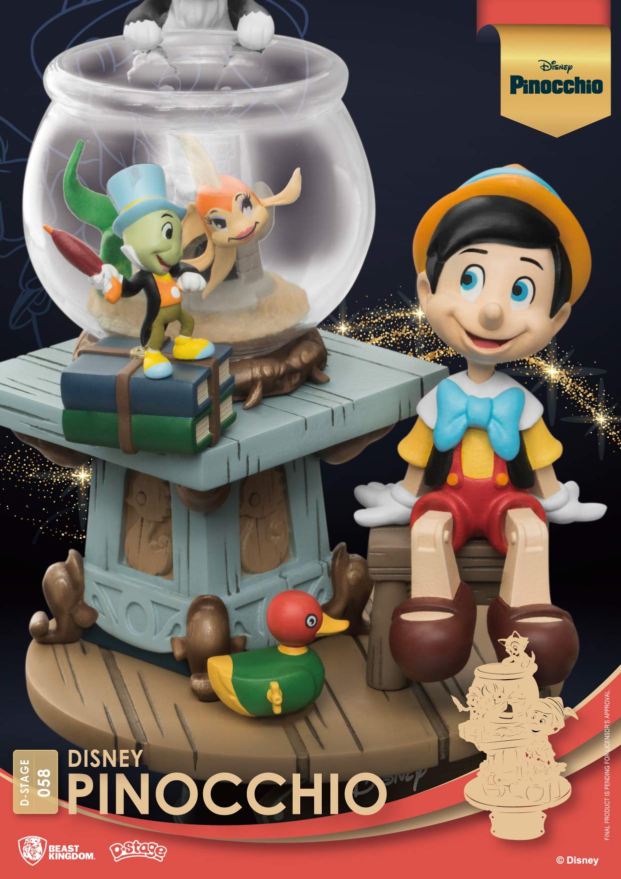 Beast Kingdom Disney Classic Animation Series: Pinocchio DS-058 D