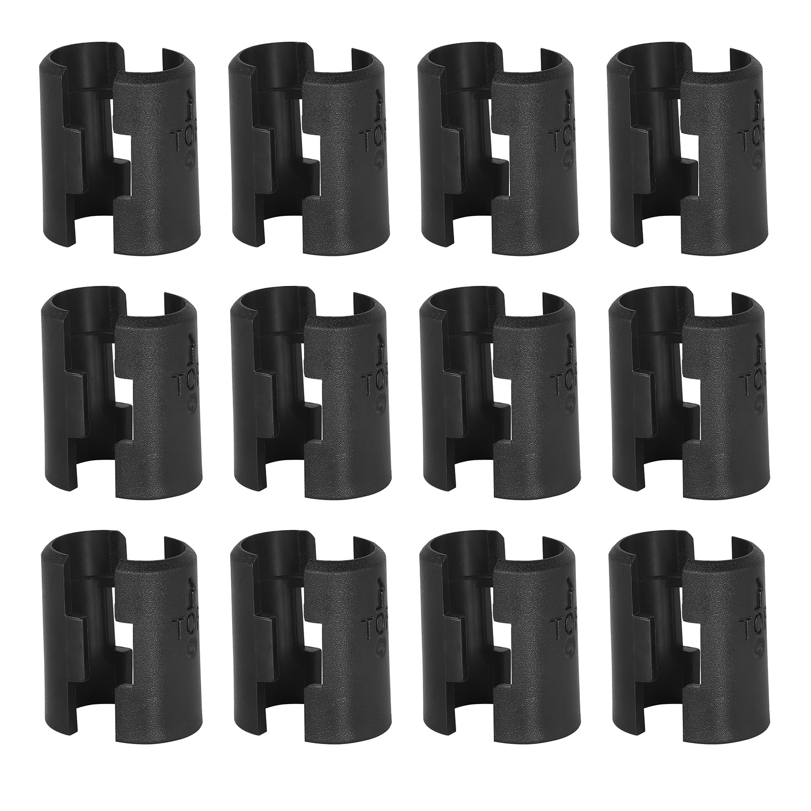 25mm Wire Shelf Clips - White (24 Pack) -17
