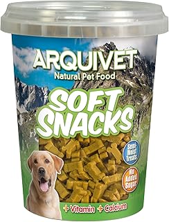 Arquivet Soft Snacks for Dog Bones, Chicken, 300 g Pack of 1