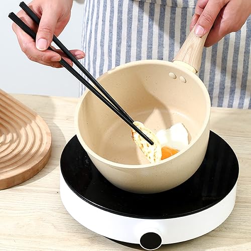 Miniatura 5 de Sartenes antiadherentes para el hogar, olla de desayuno, cocina de inducción, estufa de gas, filete frito, pancake, 1 juego