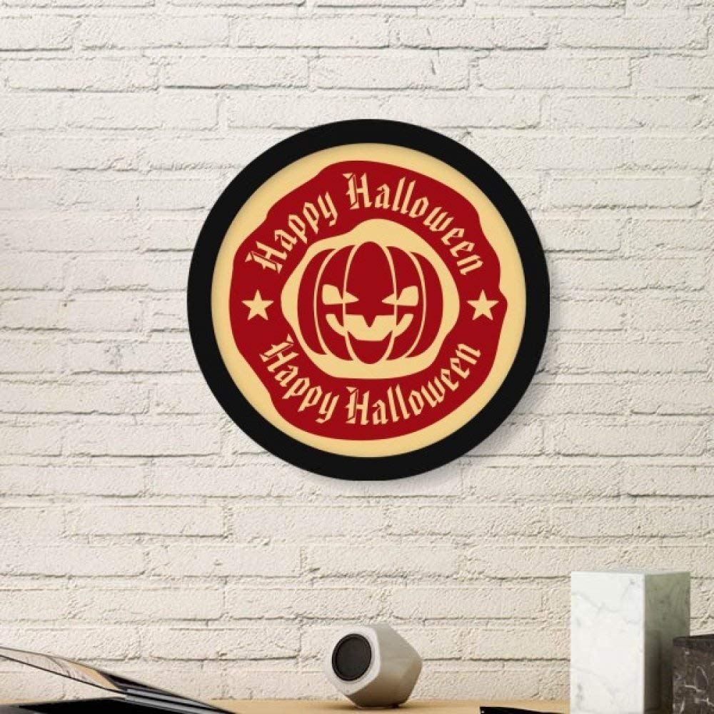 Cadre photo rond noir motif rouge de qualite pour art mural moderne
