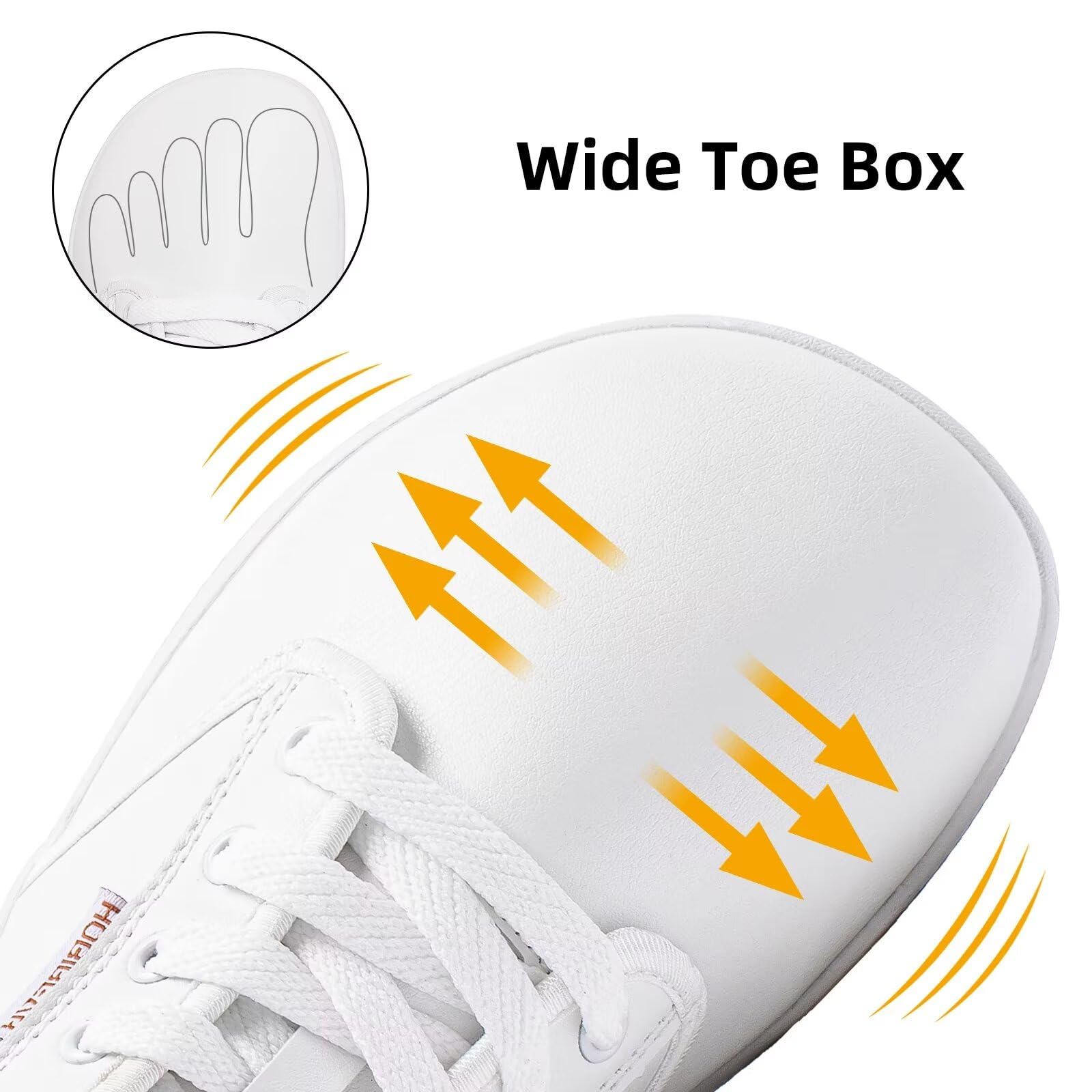 HOBIBEAR Unisex Scarpe a Piedi Nudi Larghe per Uomo Donna Scarpe da Ginnastica minimaliste Zero Drop Scarpe Leggere e Confortevoli