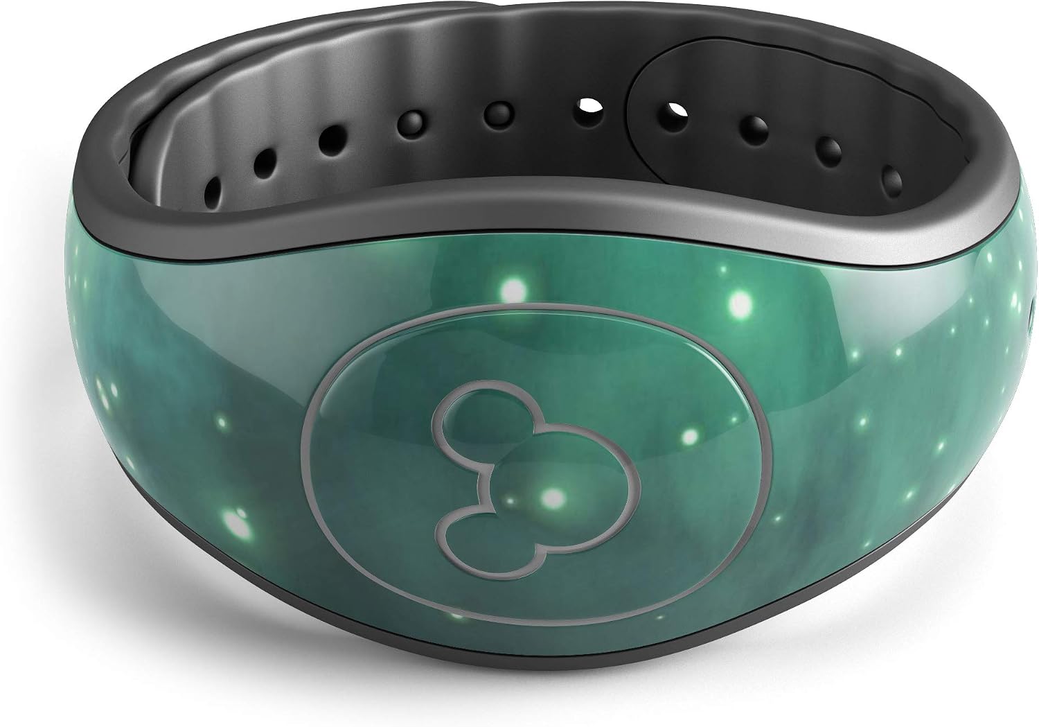 Design Skinz Animal Space Marble Agate Glitter Sticker Decal Scratch Resistant Skin Cover Compatible with Disney MagicBand+ (MagicBand Not Included) image 2