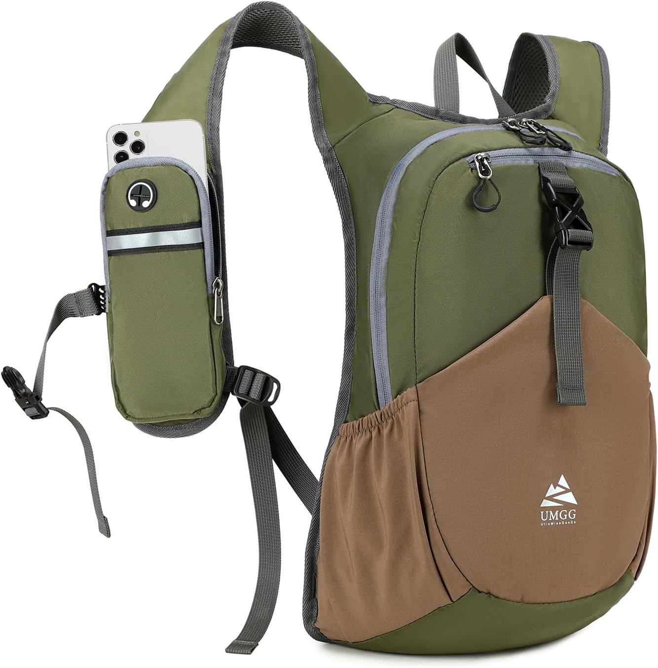 15L Small Hiking Backpack for Men Women Lightweight Packable Backpack Foldable Casual Daypack for Camping Travel Outdoor, Green 15L Small Hiking Backpack for Men Women Lightweight Packable Backpack Foldable Casual Daypack for Camping Travel Outdoor, Green