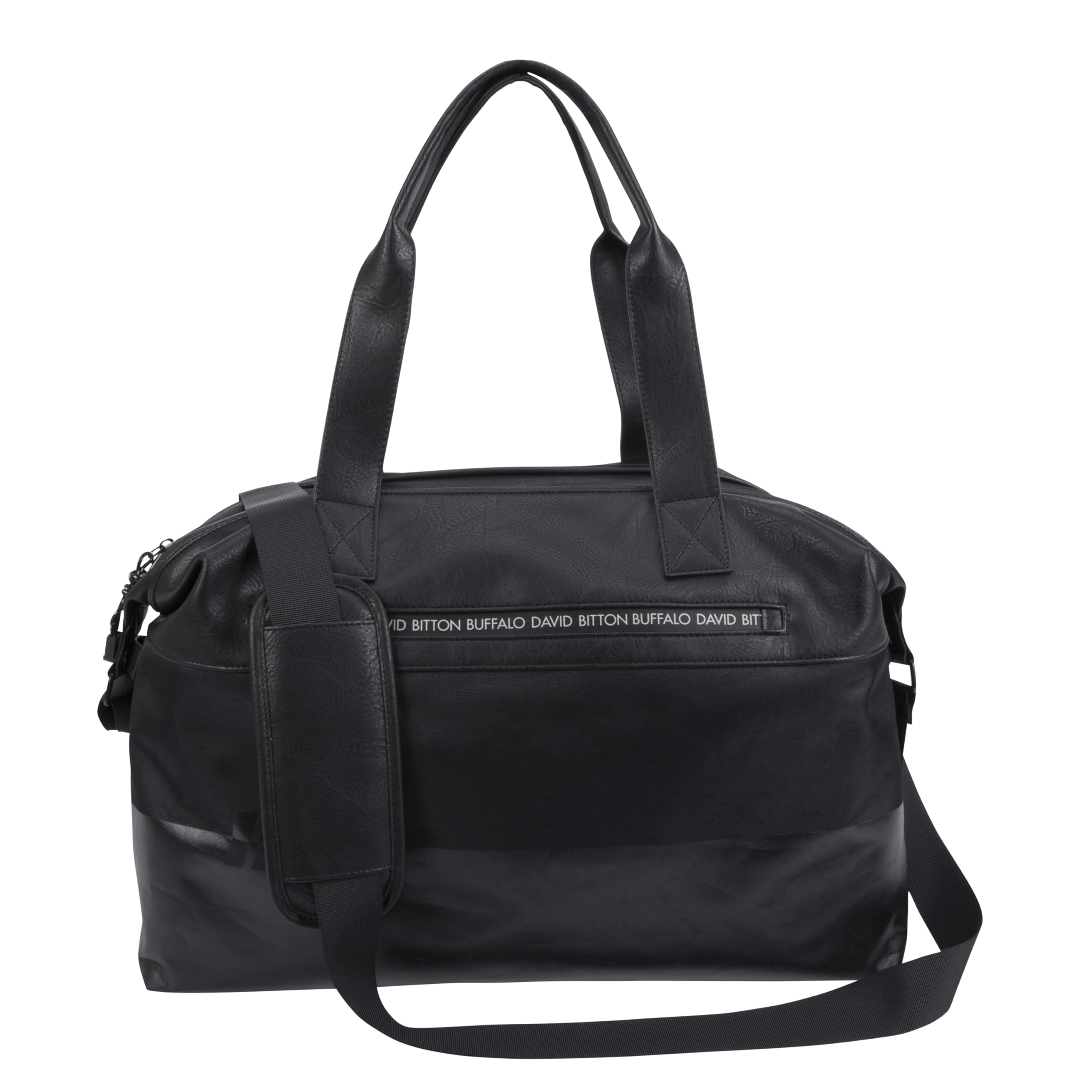 buffalo david bitton leather backpack Thorne to quickly secure and adjust to fit their needs Bison Leather Standard Backpack-Brown |