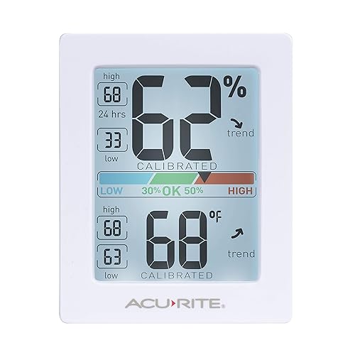 Miniatura 8 de AcuRite 01083 Pro - Monitor de temperatura y humedad para interiores versión original