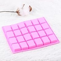 Vista 3 de 24 Cavity Rectangle Silicone Candy Molds For Candy Caramel Energy Bars
