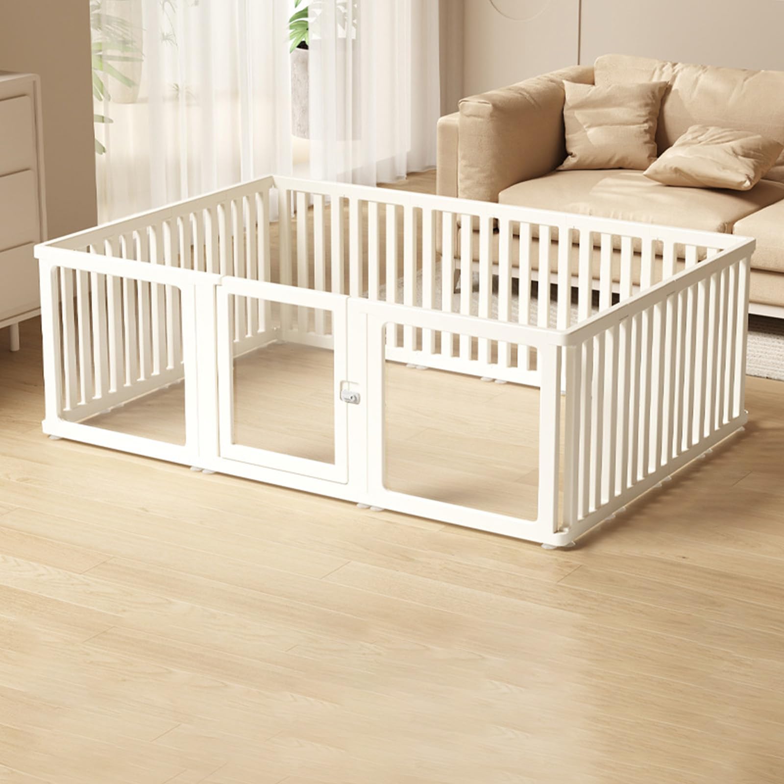 ペットサークル アクリル 透明パネル 犬 サークル 高さ60cm Amazon | BingoPaw 大型犬用サークル アクリル 透明パネル 中型