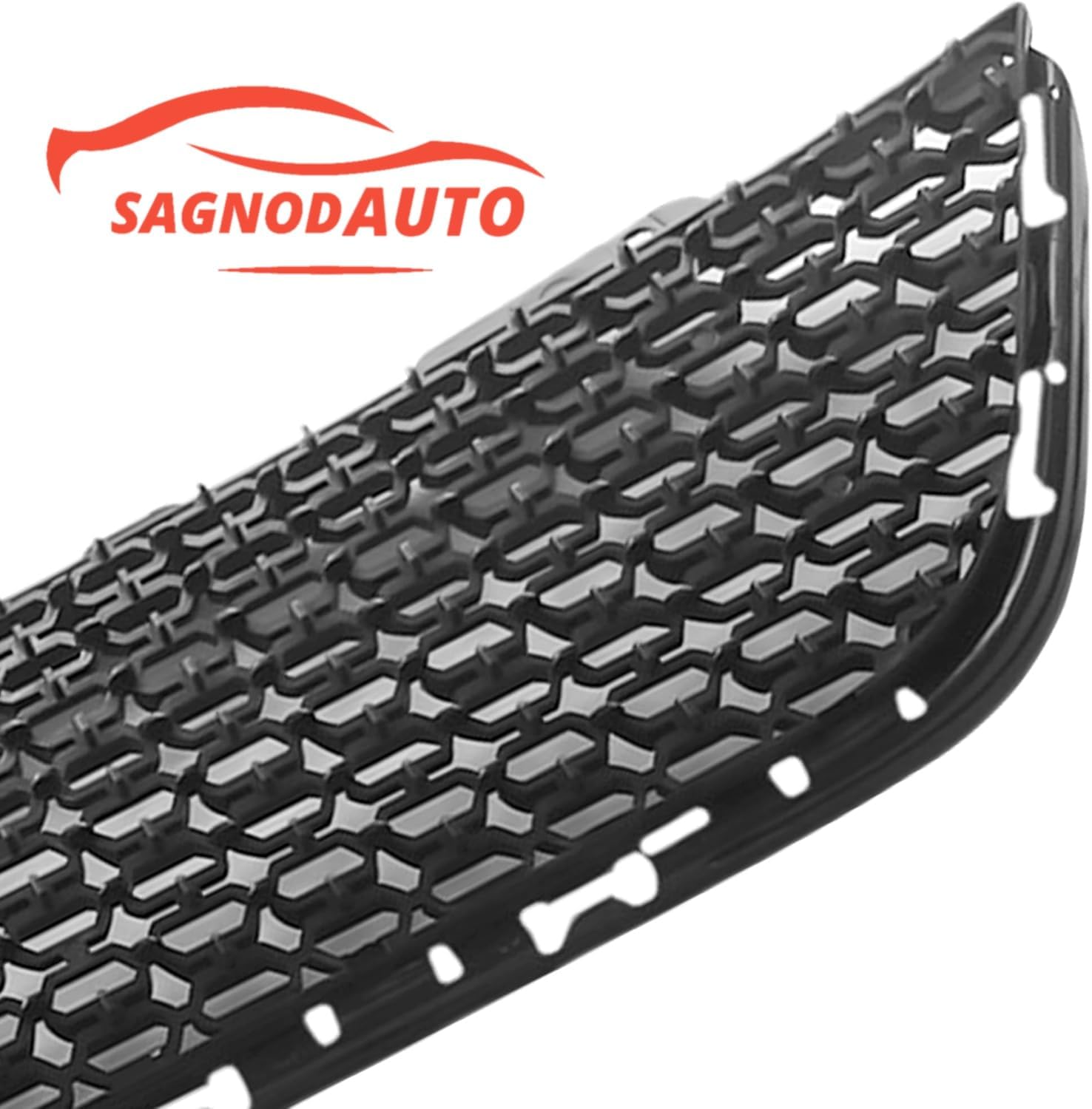 Front Lower Grille compatible with 2014-2020 Dodge Durango