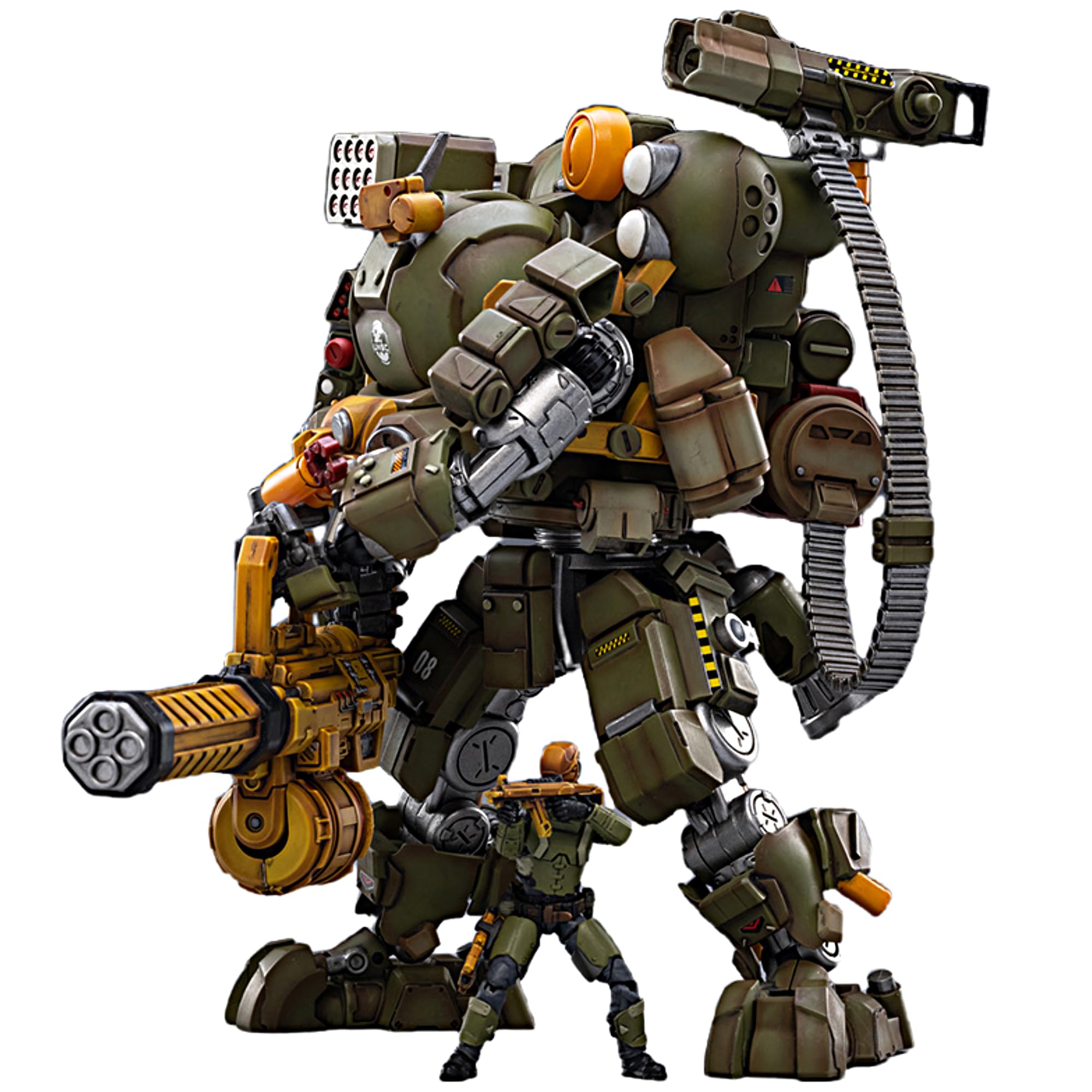 Amazon.com: JOYTOY 1/25 Action Figure Mecha Iron Wrecker 08 Heavy