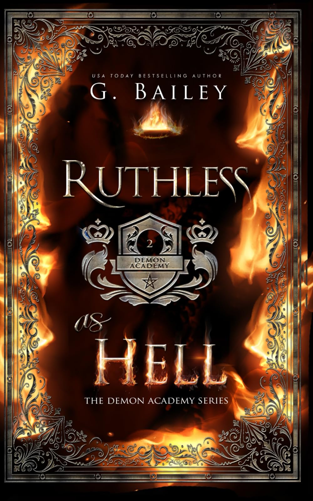 Ruthless As Hell: A Reverse Harem Bully Academy Romance (The Demon Academy Universe Series)