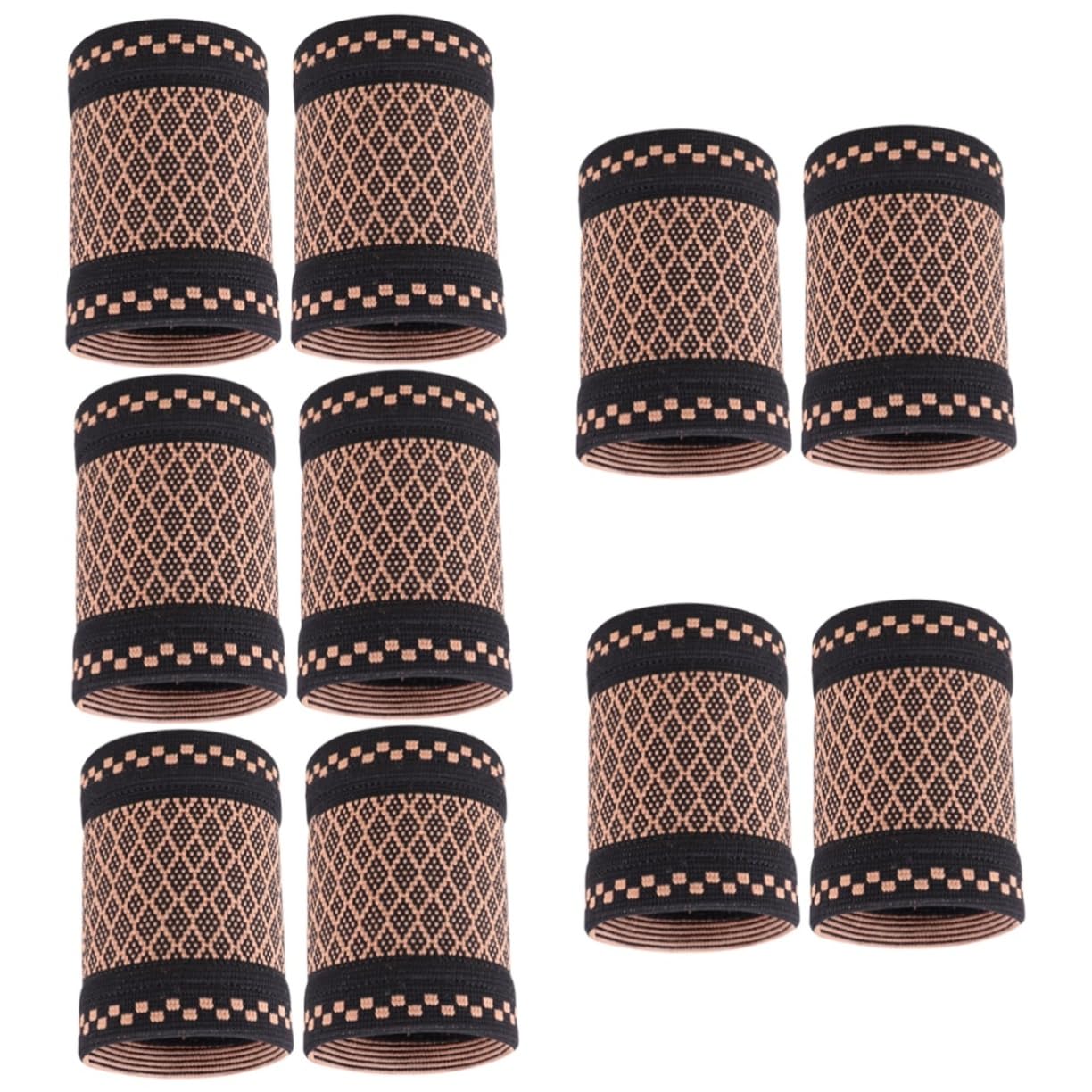 5 Muñequera Deportiva de Soporte para Muñeca Transpirable y Absorbente de Sudor para Entrenamientos y como Baloncesto y Fútbol S