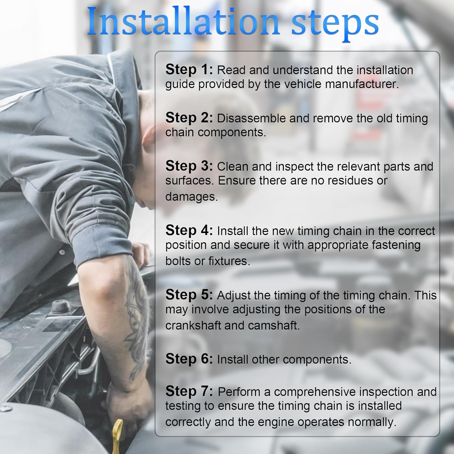 24321-2G111 Engine Timing Chain Kit with Oil Pump Gear for 2014-2017 Optima Sorento Sportage 2.0L 2.4L Turbo Engine 16 Valves 23121-2GGA1, 23121-2G551, 24420-2C101