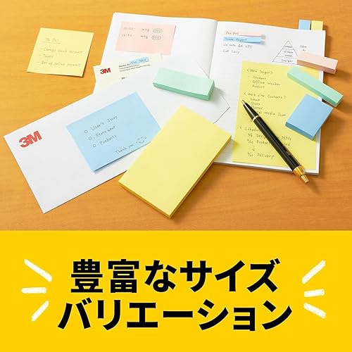 Miniatura 6 de Encabezado Post-it 1.969x0.591 in, 30 hojas x fluorescentes, 10 colores 700MC