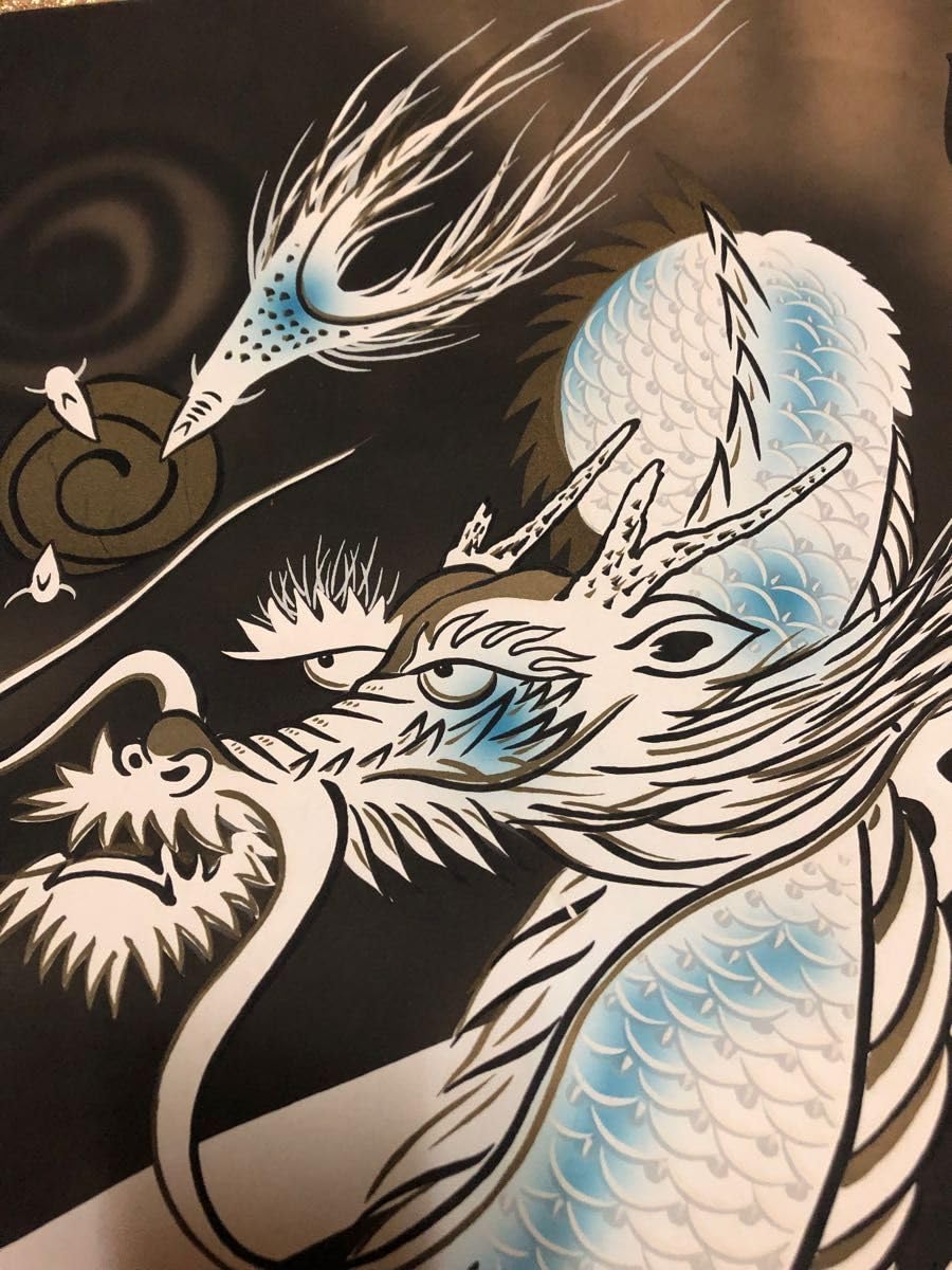 Amazon.co.jp: 昇龍 掛け軸！！ のぼり龍 : 文房具・オフィス用品