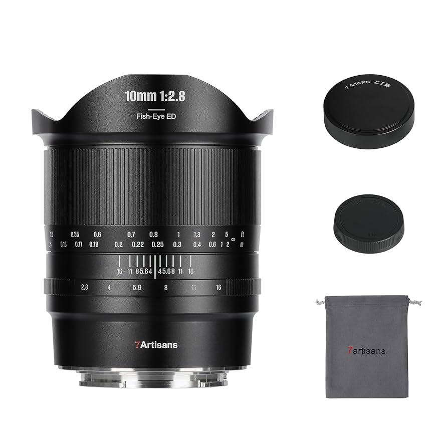 「RFマウントCanon用」7artisans 10mm F2.8 II Amazon.com : 7artisans 10mm F2.8 II Full Frame Ultra Wide
