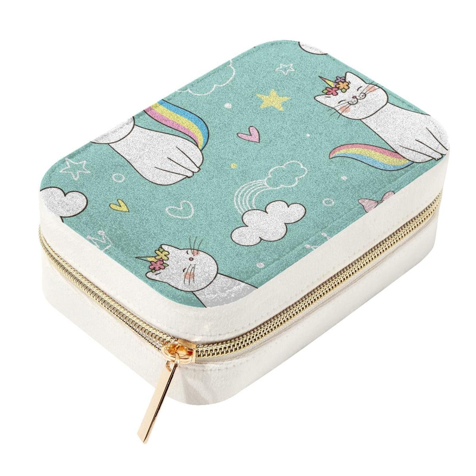Mini boîte à bijoux velours anti-rayures pour ranger ses bagues