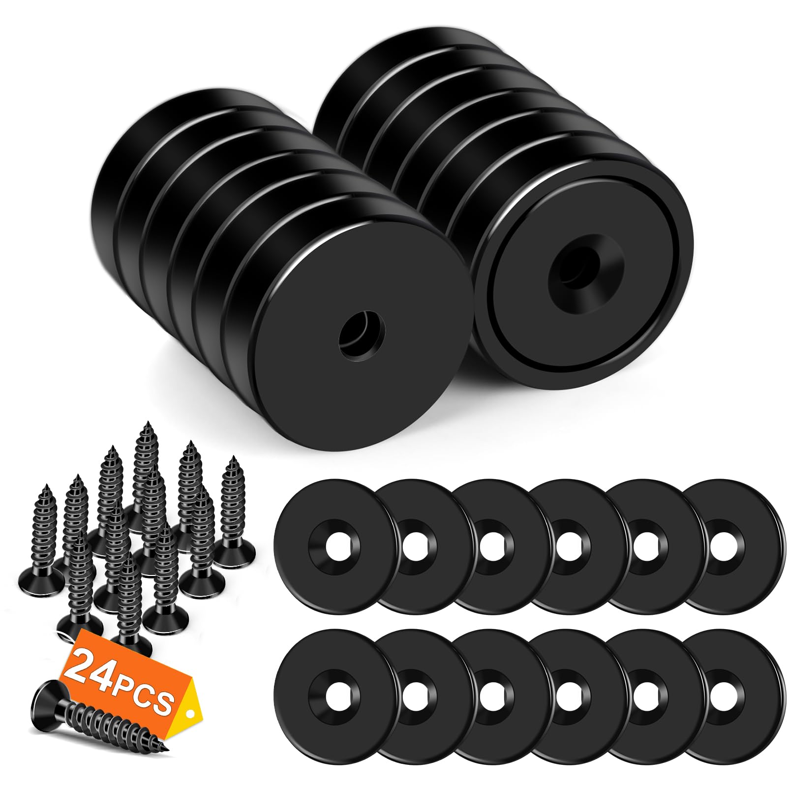 Strong Neodymium Magnets - 8 Pack -16