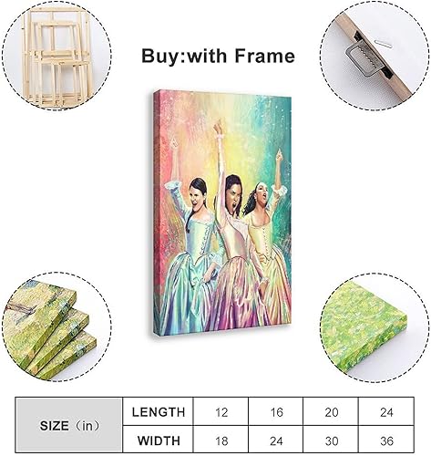 Vista 12 de Shruan Anastasia - Póster en lienzo musical de Viajes al pasado con encantadoras obras de arte, arte de pared, pinturas impresas para sala de estar