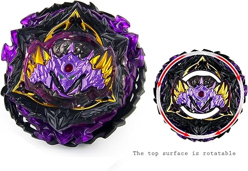 Miniatura 3 de B-175 Lucifer - Lanzador y agarre de 1 pieza, juego de camisetas de batalla con lanzadores, giroscopios cuadriculados para niños, fiesta de