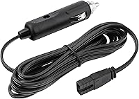 Vista 5 de PwrON Cargador adaptador de enchufe de 12 V CC para Frigidaire EFMIS129 6-Can Retro Mini refrigerador