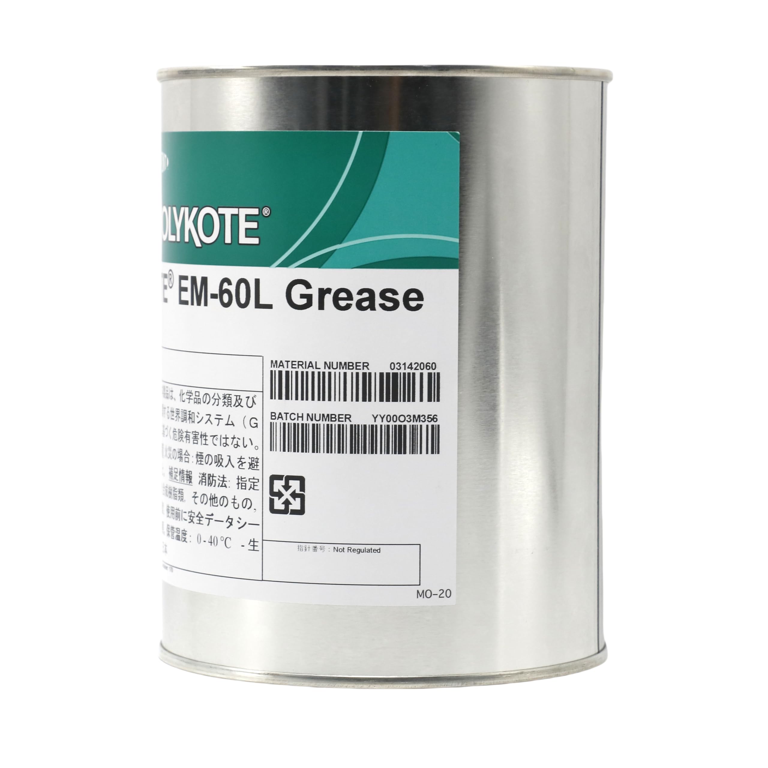 Molykote EM-60L Grasso Lubrificante 1kg per componenti in plastica, metallo, elettrodomestici, lubrificazione automobilistica, bianco, lunga durata di Dow Corning.