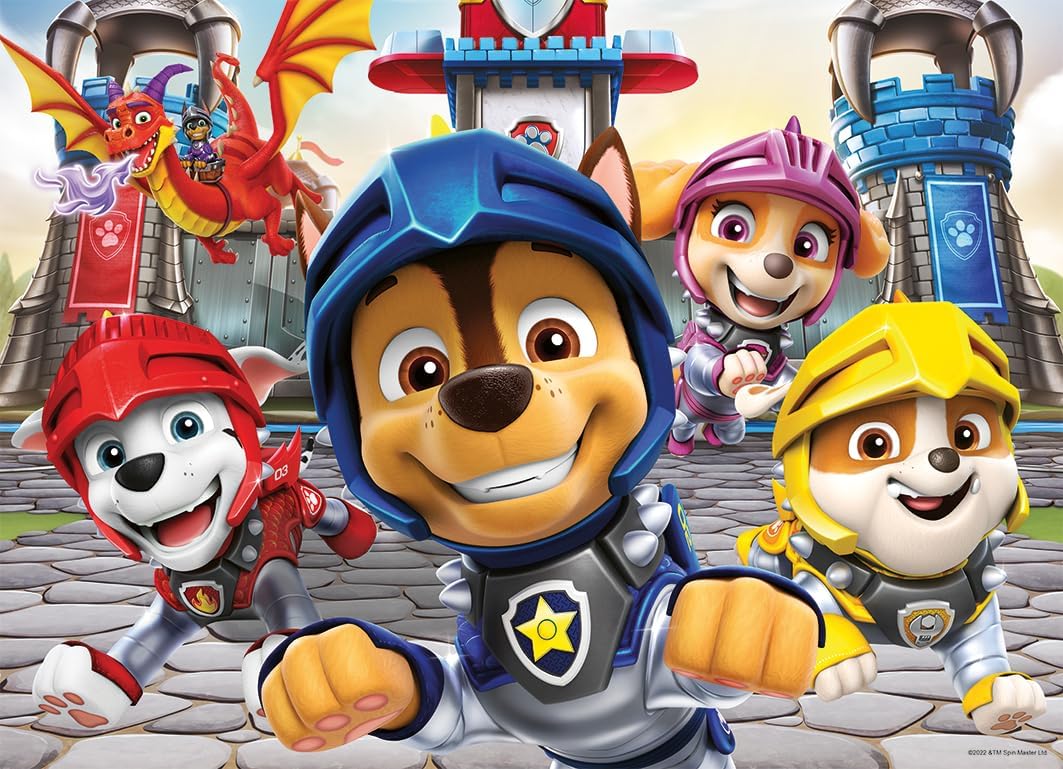 Paw Patrol The Knights Nathan 100 Piece Jigsaw Puzzle
