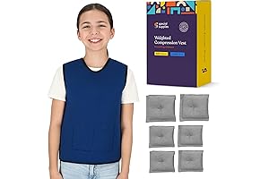 Weighted Sensory Compression Vest for Kids with Special Needs