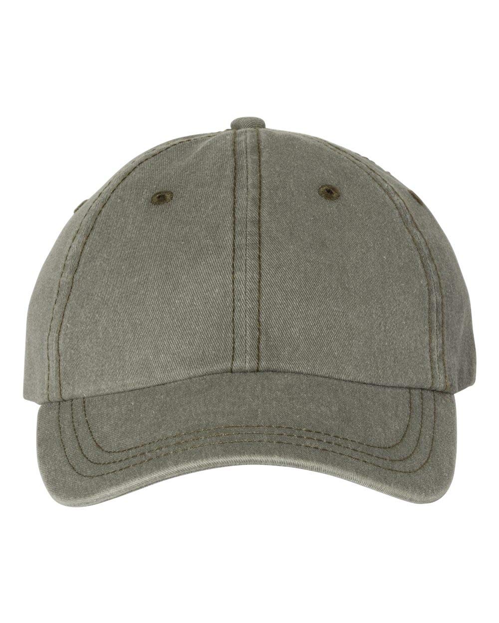 SportsmanPigment-Dyed Cap Adjustable Olive