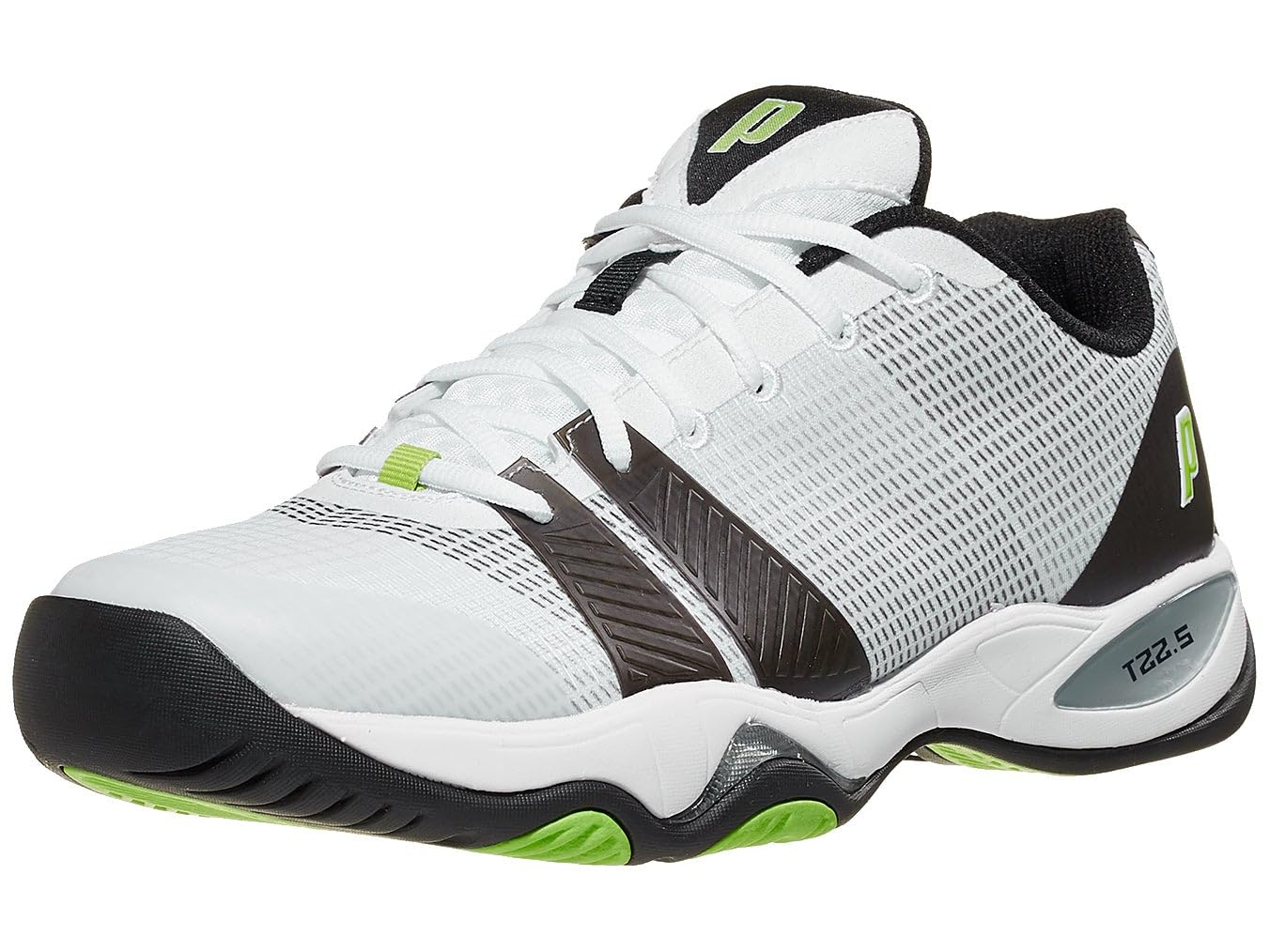 T22.5 White/Green/Black Men's Shoes