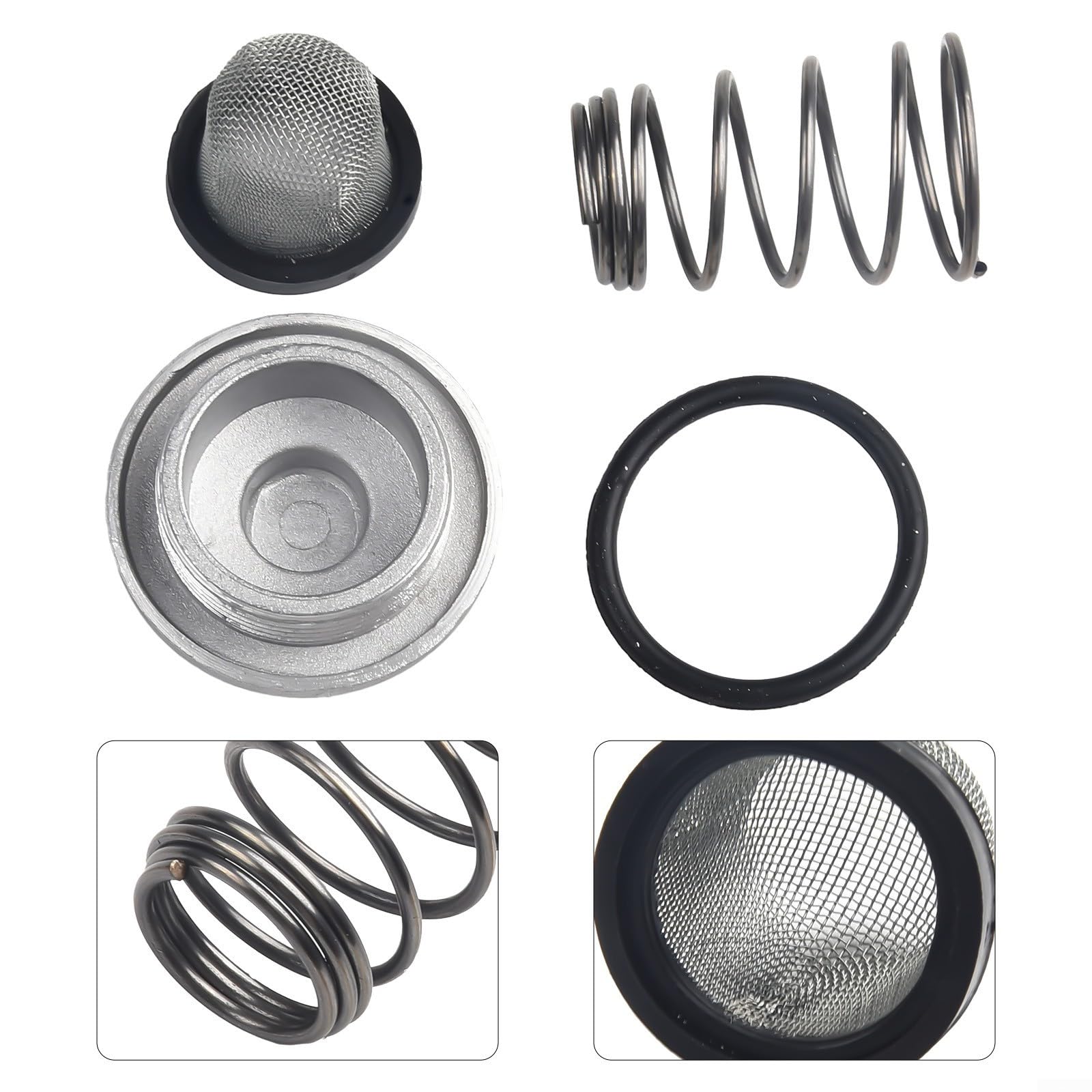 Kit di ricambio per filtro olio motore e tappo bullone di scarico per Honda PCX125 2010-2019 compatibile con modelli PCX 125 WW/A
