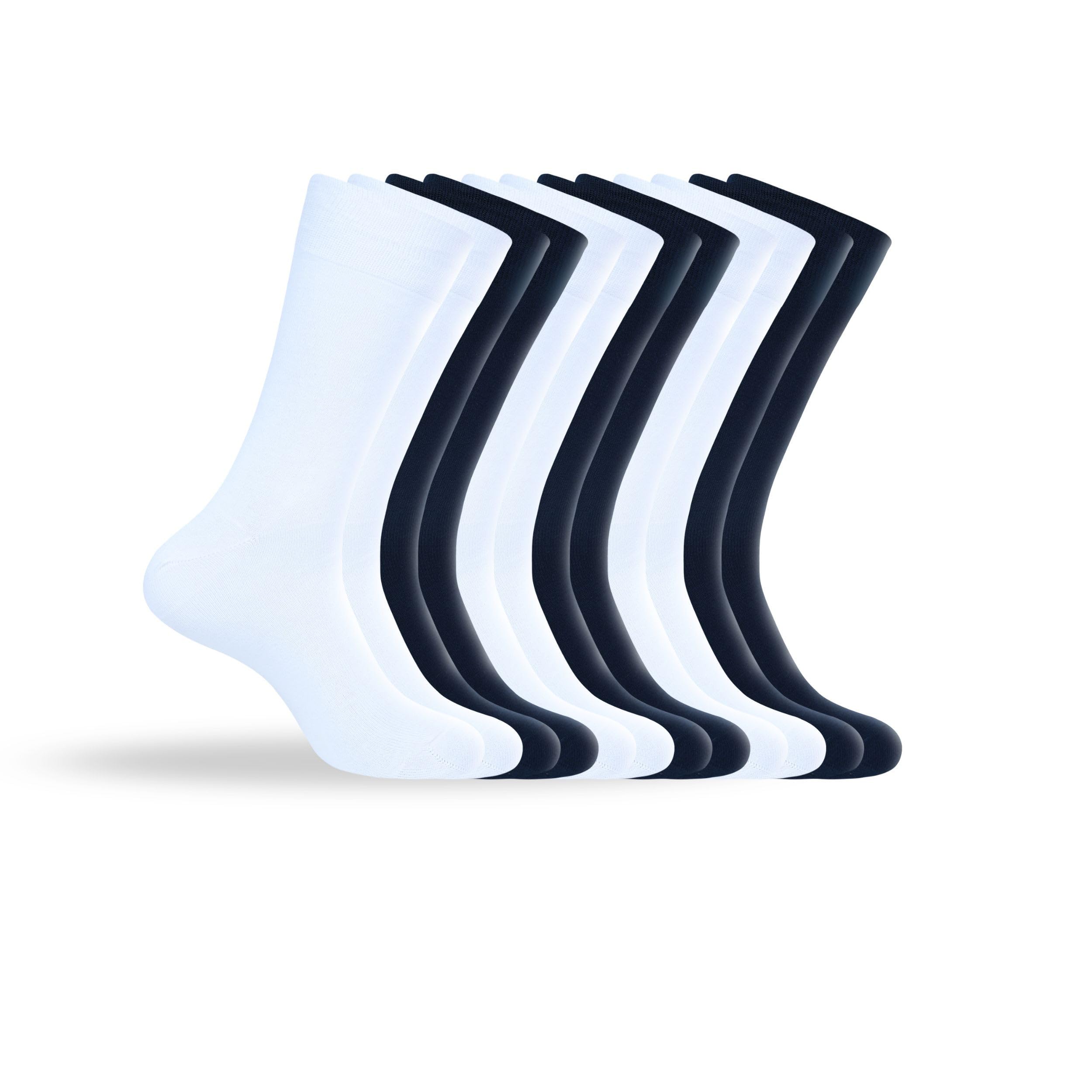 Women's Dress Socks Thick Cushioned Cotton, Moisture-Wicking socks